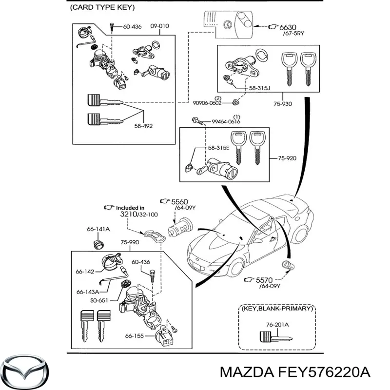 FEY576220A Mazda 