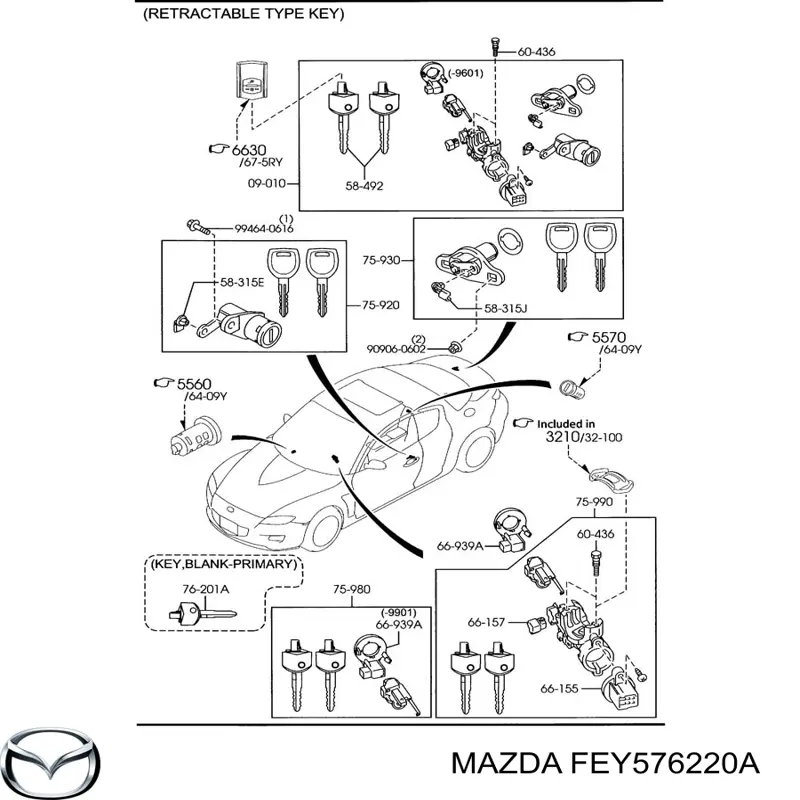  Mazda FEY576220A цена, от 14.12 USD