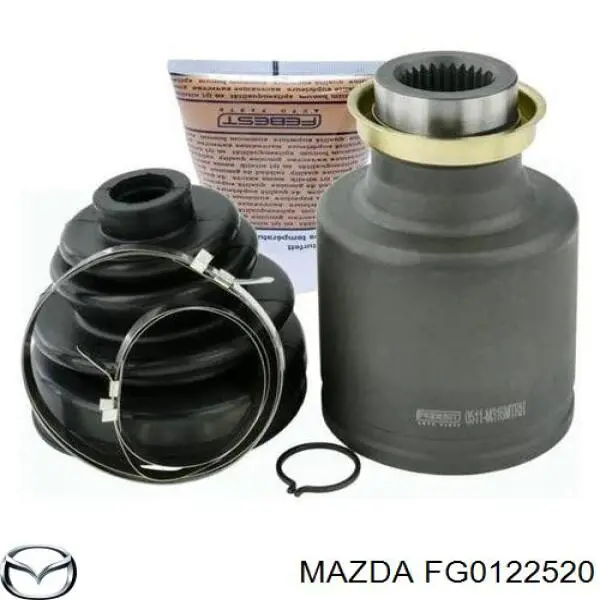 Шарнир привода внутренний Mazda FG0122520 цена, от 38.83 USD