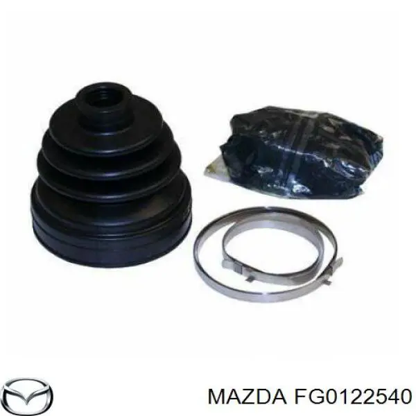 Bota de proteção interna direita de junta homocinética do semieixo dianteiro para Mazda 3 (BK12)