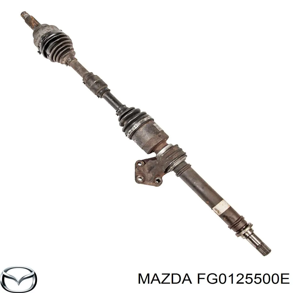 FG0125500E Mazda Полуось передняя, правая