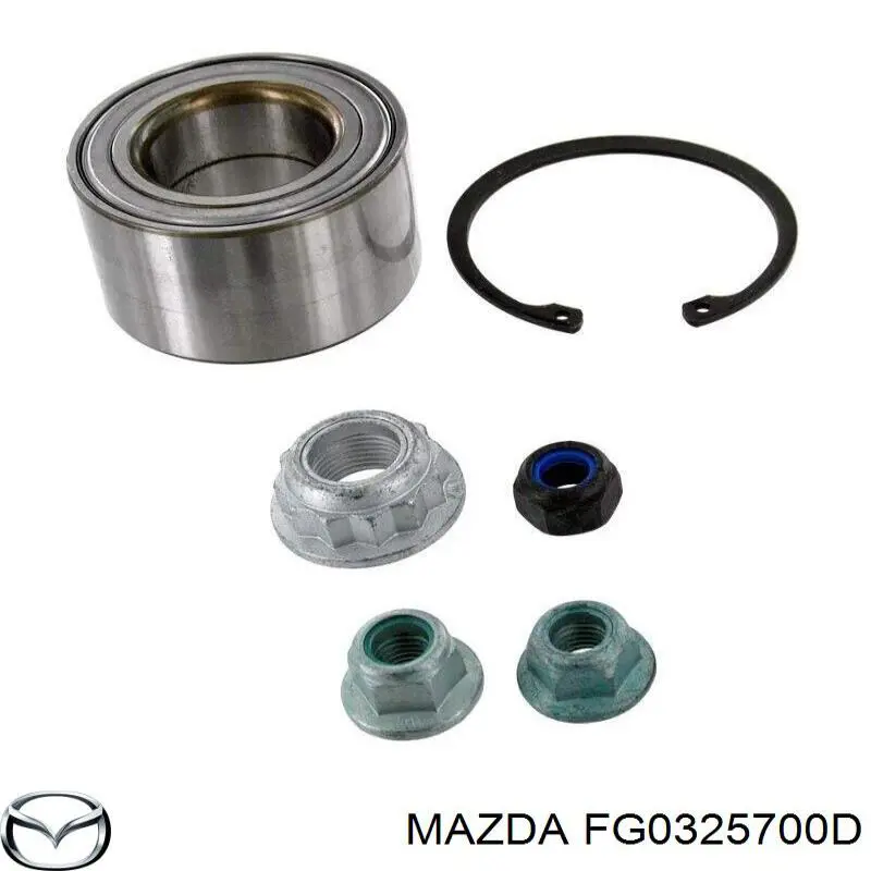 Вал привода полуоси FG0325700D Mazda