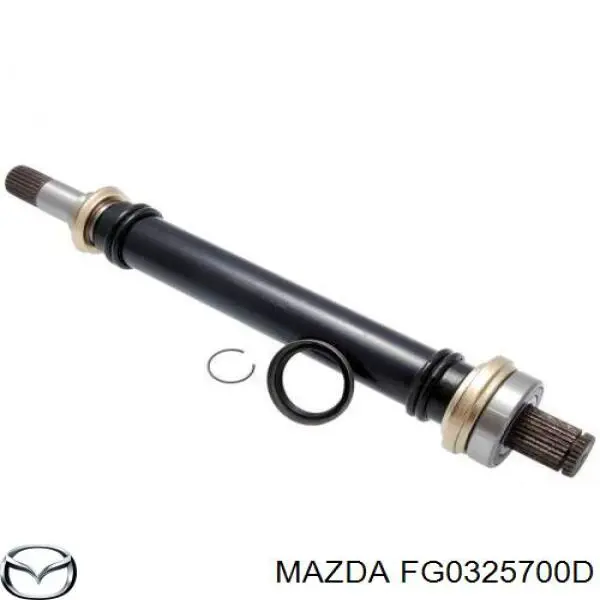 FG0325700D Mazda вал привода полуоси промежуточный