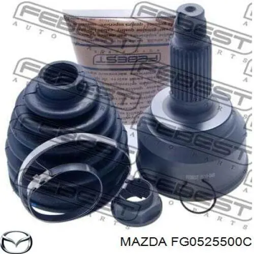 FG0525500C Mazda полуось (привод передняя правая)