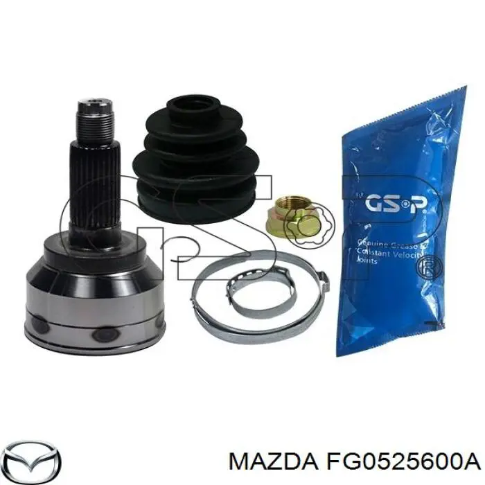 Compre FG0525600A Mazda Semieixo (acionador) dianteiro esquerdo
