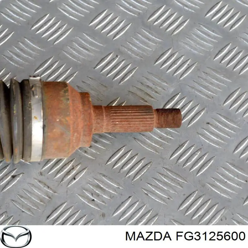 Полуось (привод) передняя левая Mazda FG3125600