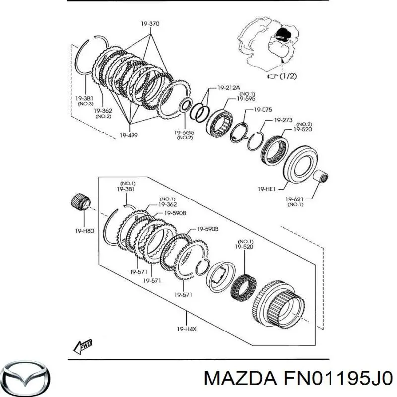 FN01195J0 Mazda 