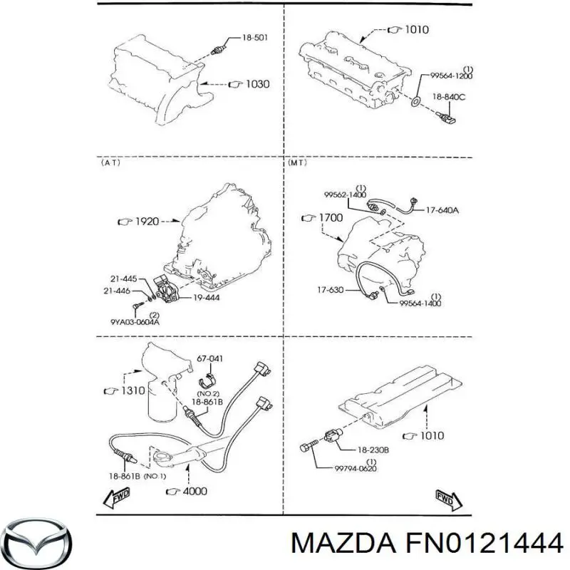 FN0121444 Mazda 