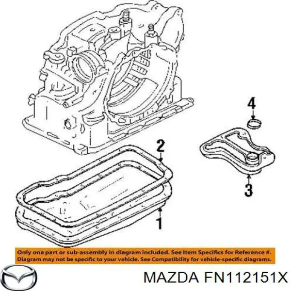 FN112151XB Mazda Поддон АКПП