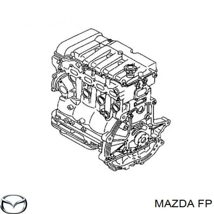 Motor montado Mazda 626 IV GE
