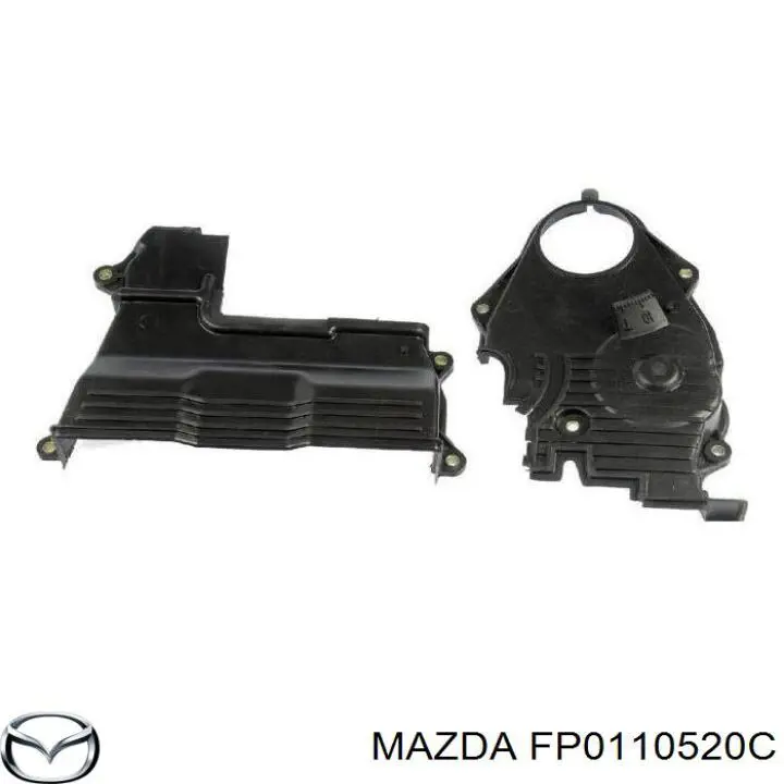 FP0110520C Mazda защита ремня грм верхняя
