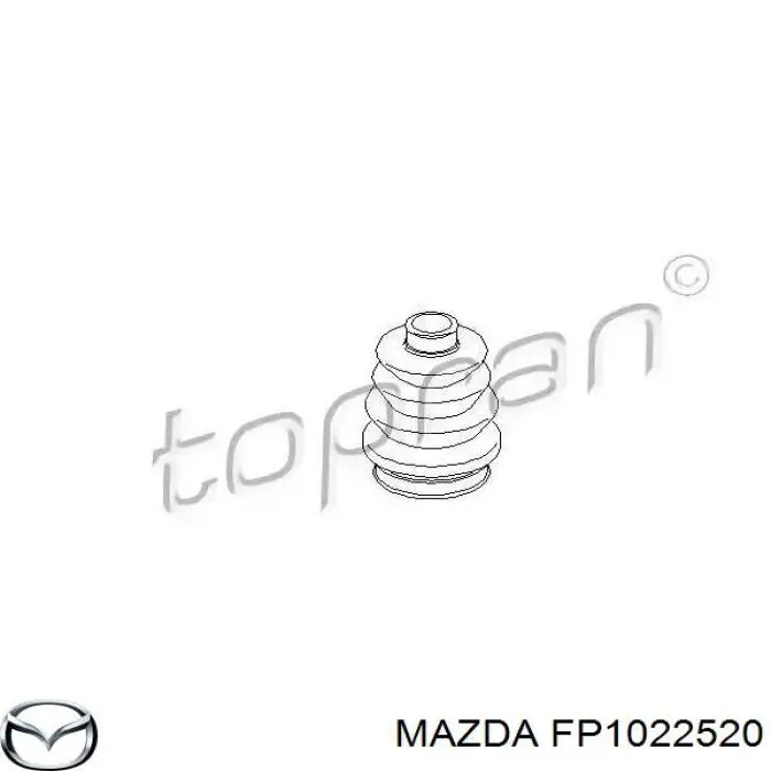 Шарнир привода внутренний Mazda FP1022520 цена, от 194.98 USD