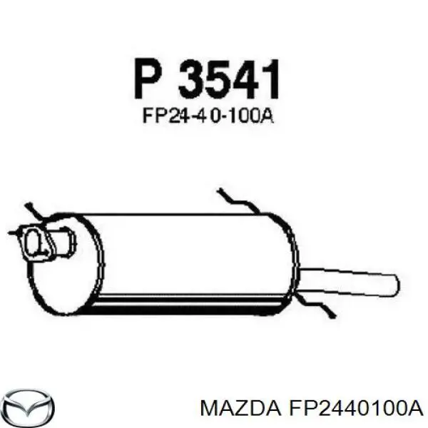 FP2440100A Mazda