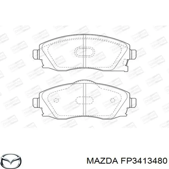 Купить FP3413480 Mazda Фильтр-отстойник топлива грубой очистки