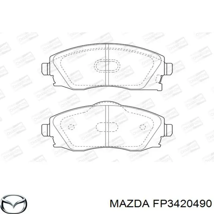 Фильтр топливный Mazda FP3420490