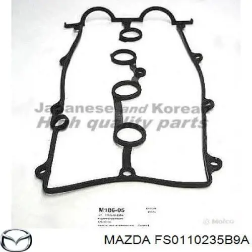 Прокладка клапанной крышки FS0110235B9A Mazda