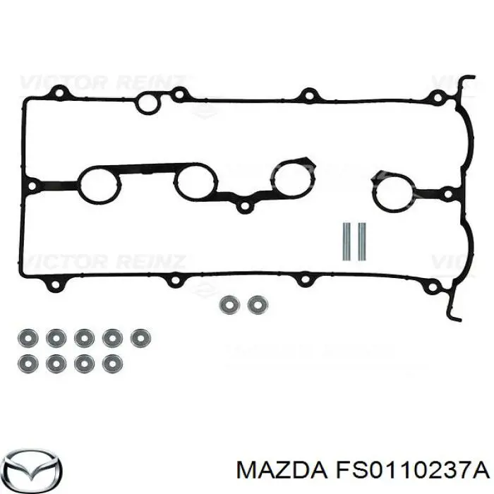 Прокладка клапанной крышки двигателя, кольцо Mazda FS0110237A цена, от 2.17 USD