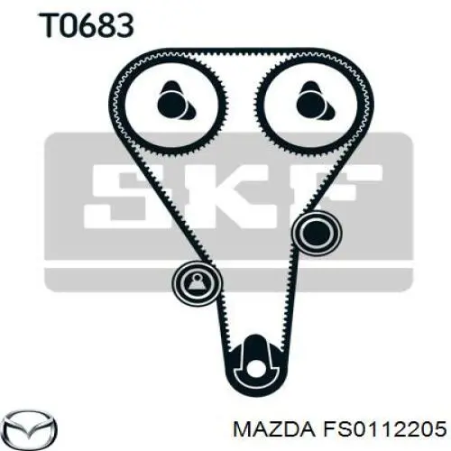 Ремень ГРМ FS0112205 Mazda