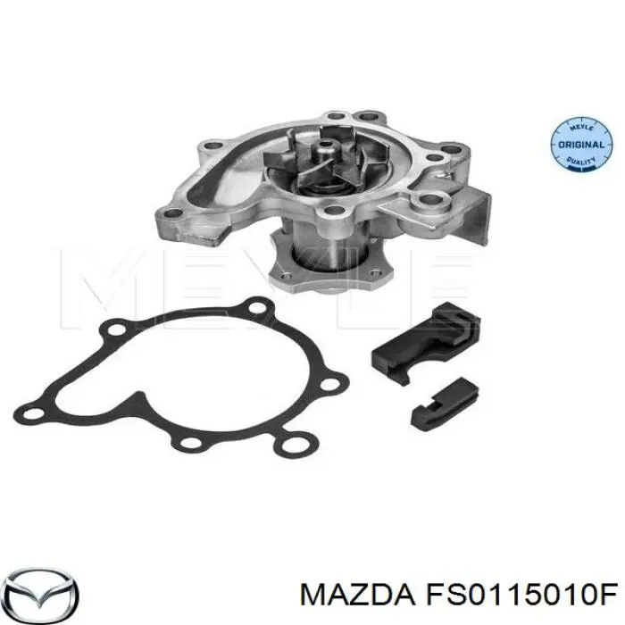 Помпа охлаждения Mazda FS0115010F цена, от 26.22 USD