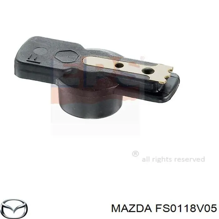 Rotor del distribuidor de encendido FS0118V05 Mazda