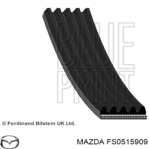 FS05-15-909 Mazda ремень генератора