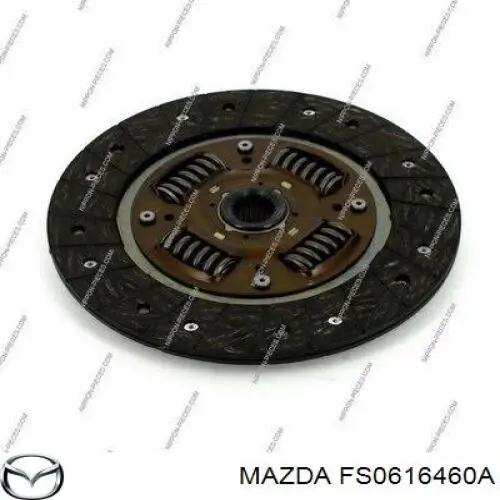 Диск сцепления Mazda FS0616460A цена, от 41.32 USD