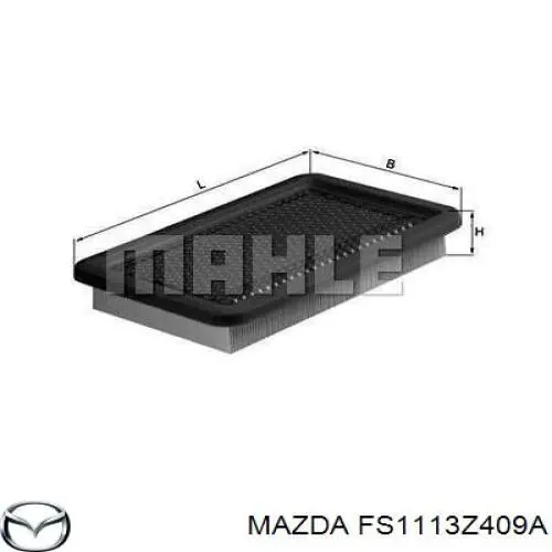 Купить FS1113Z409A Mazda Автомобильный фильтр воздуха