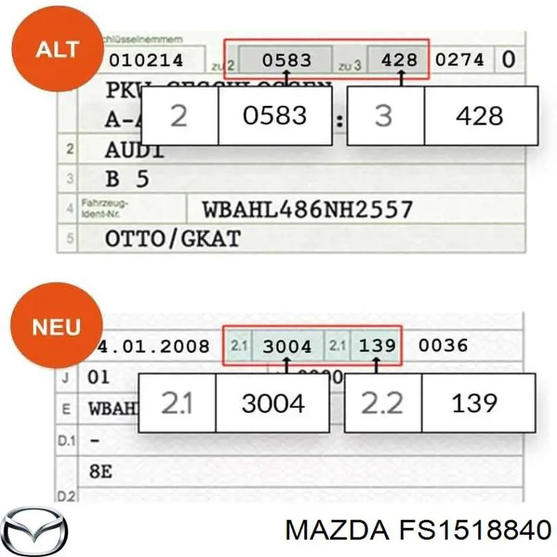 FS1518840 Mazda Термовыключатель