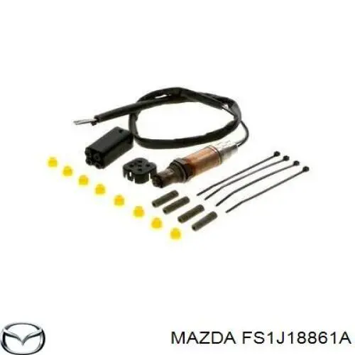 Sonda Lambda Sensor De Oxigeno Post Catalizador FS1J18861A Mazda