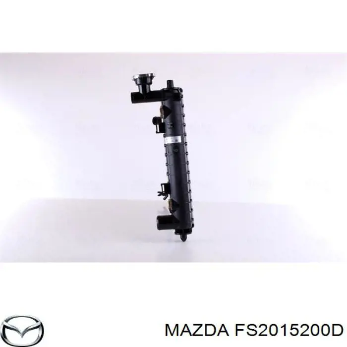Радиатор охлаждения двигателя Mazda FS2015200D цена, от 92.88 USD
