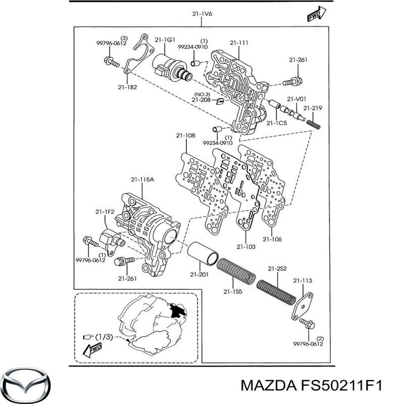 FS50211F1 Mazda 