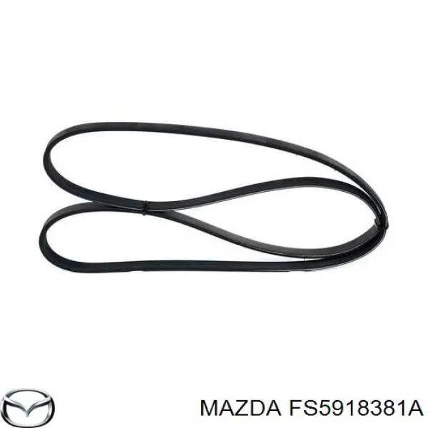 Клиновый ремень Mazda FS5918381A цена, от 9.18 USD