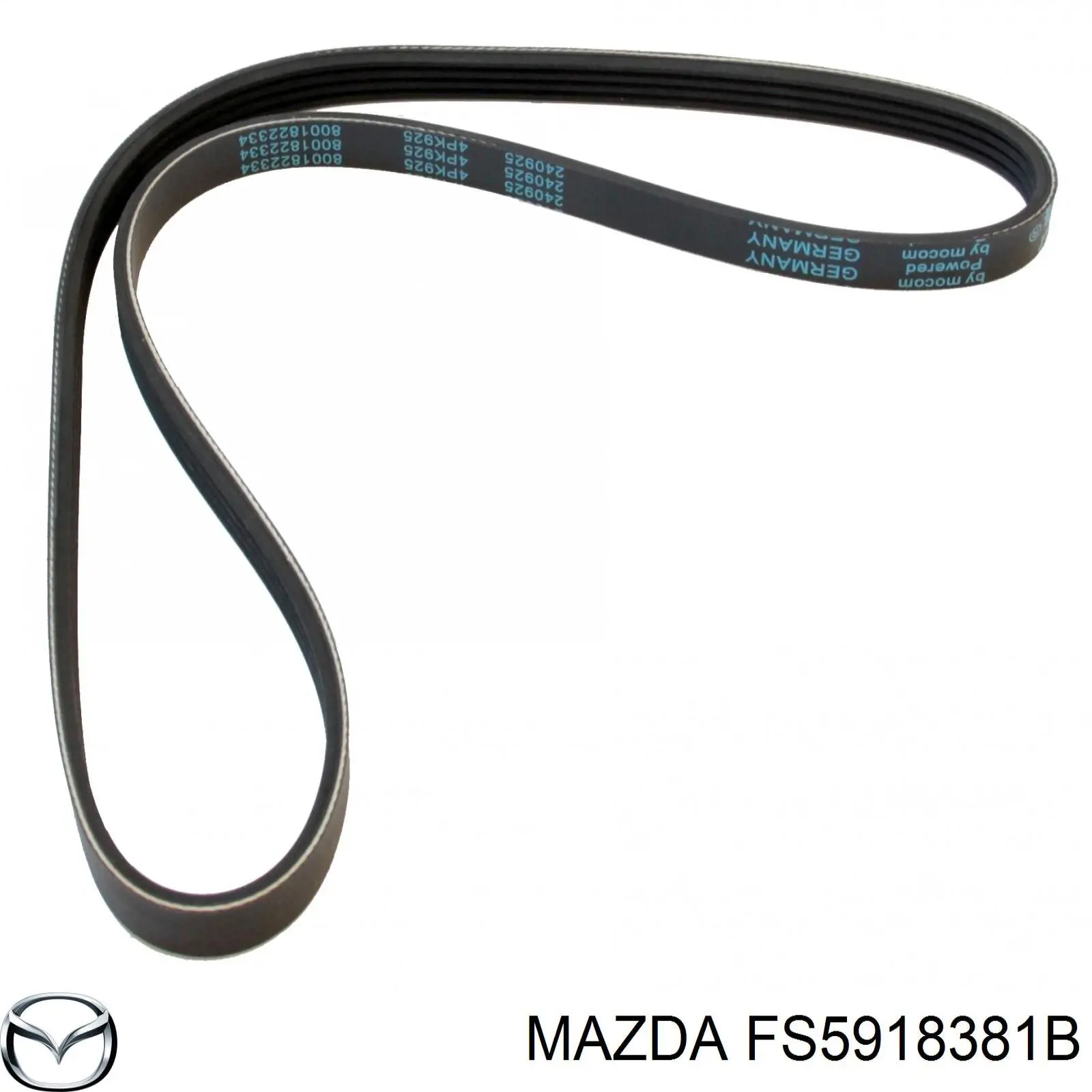 Клиновый ремень Mazda FS5918381B цена, от 5.21 USD