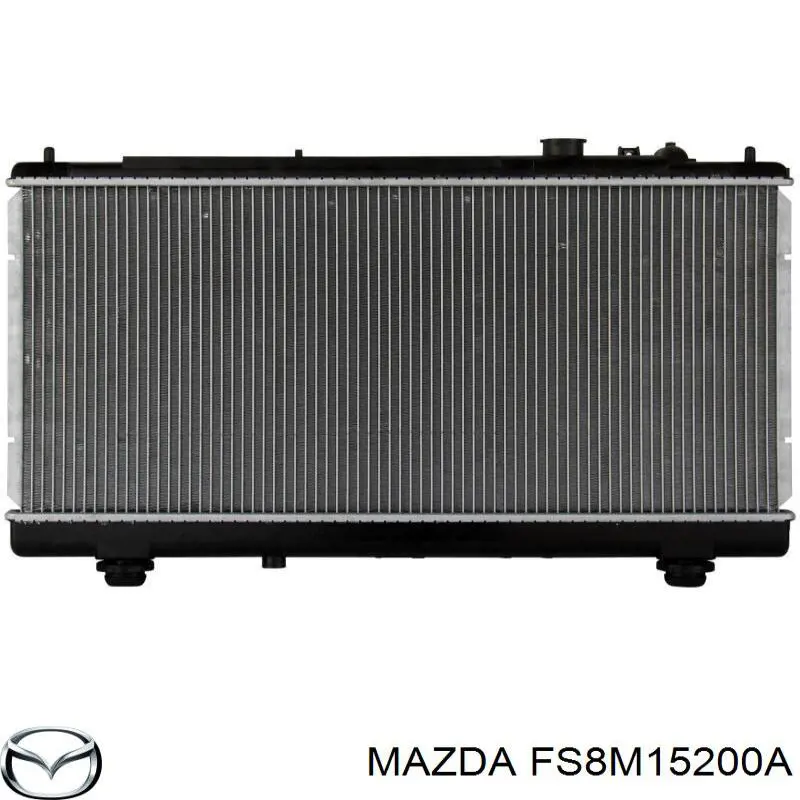 Радиатор охлаждения двигателя Mazda FS8M15200A цена, от 69.38 USD