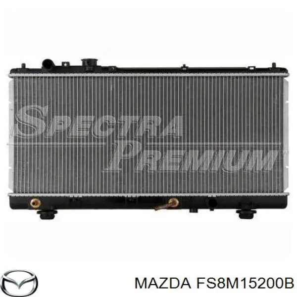 FS8M15200B Mazda радиатор