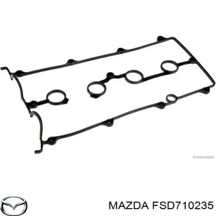 Junta de la tapa de válvulas del motor FSD710235 Mazda