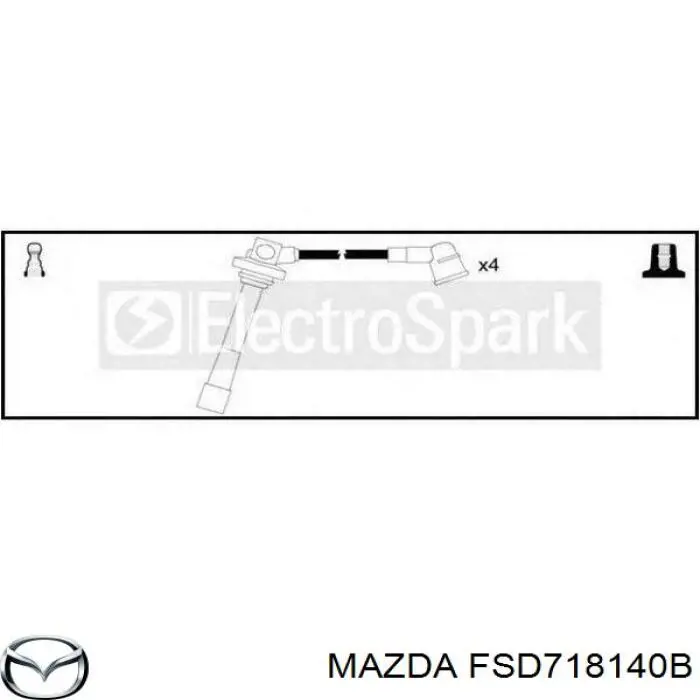 Высоковольтные провода FSD718140B Mazda