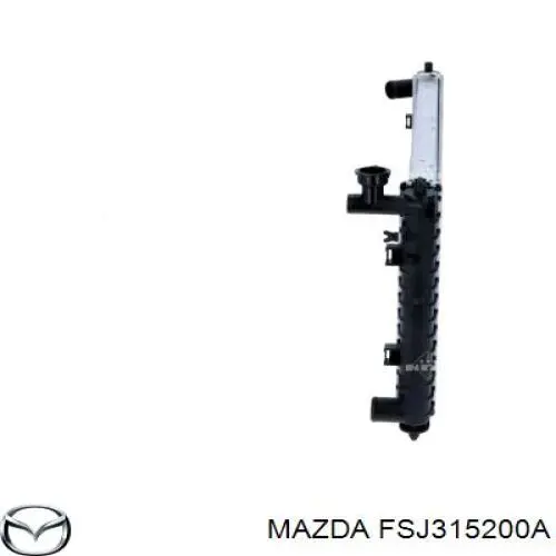 Купить FSJ315200A Mazda Радиатор водяной