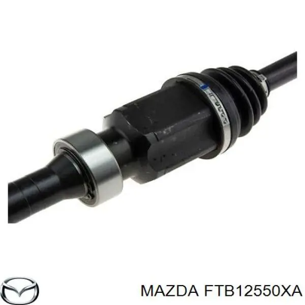 Полуось (привод) передняя правая Mazda FTB12550XA