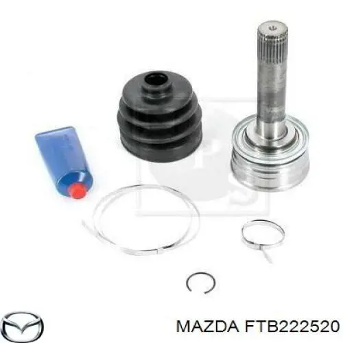 FTB222520 Mazda Полуось передняя, правая