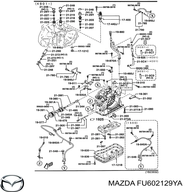  FU602129YA Mazda