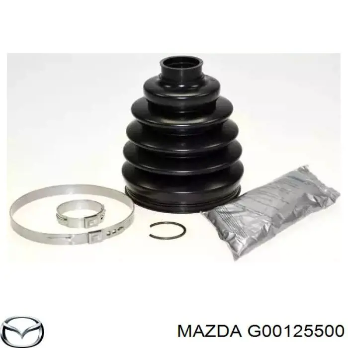 Полуось передняя левая на Mazda 626 II GC
