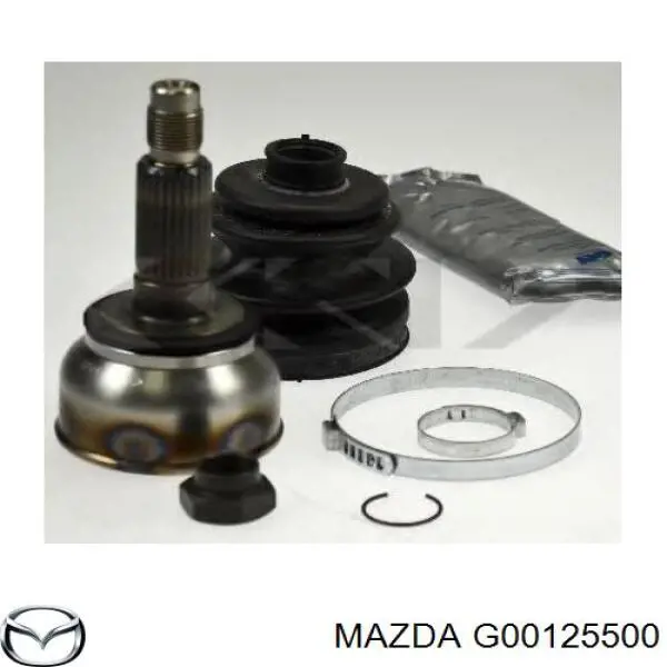 Левая полуось G00125500 Mazda