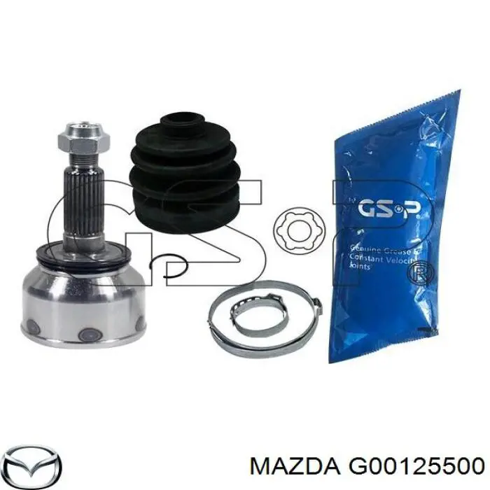 Купить G00125500 Mazda Привод в сборе левый