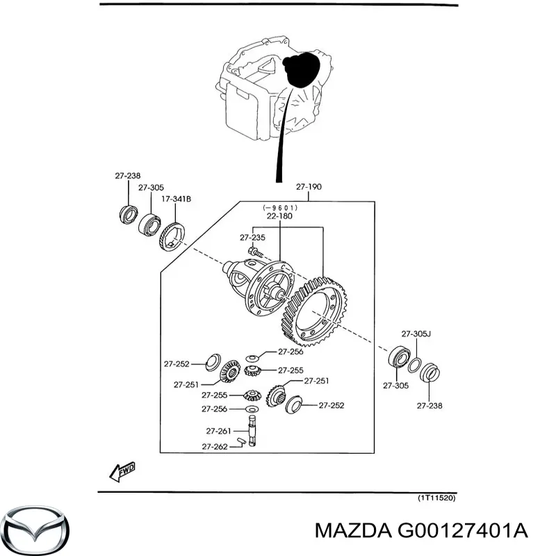  Mazda G00127401A цена, от 0.29 USD