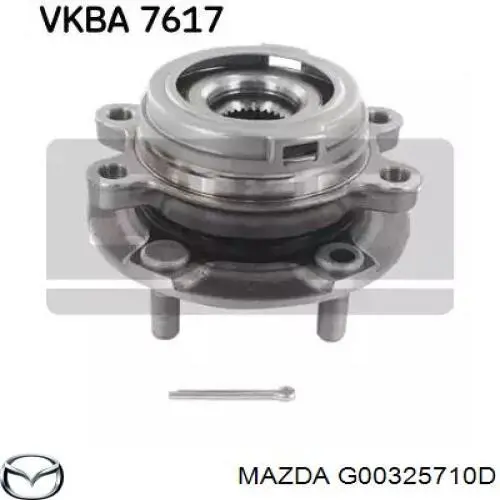 Вал привода полуоси G00325710D Mazda