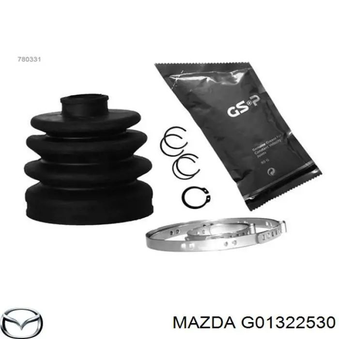 Пыльник ШРУСа наружный G01322530 Mazda