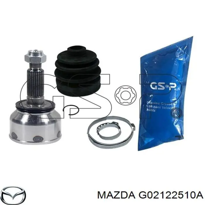 Левая полуось G02122510A Mazda