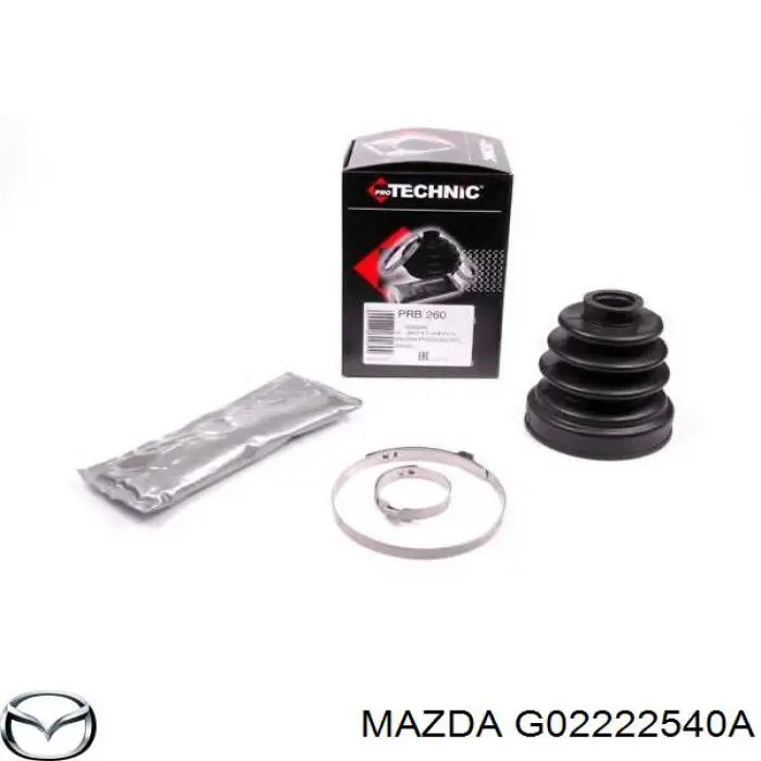 G02222540A Mazda пыльник шруса передней полуоси внутренний