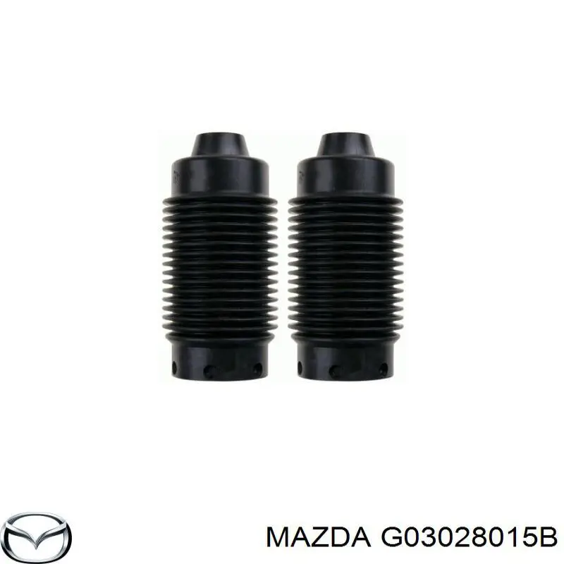 Пыльник амортизатора заднего Mazda G03028015B